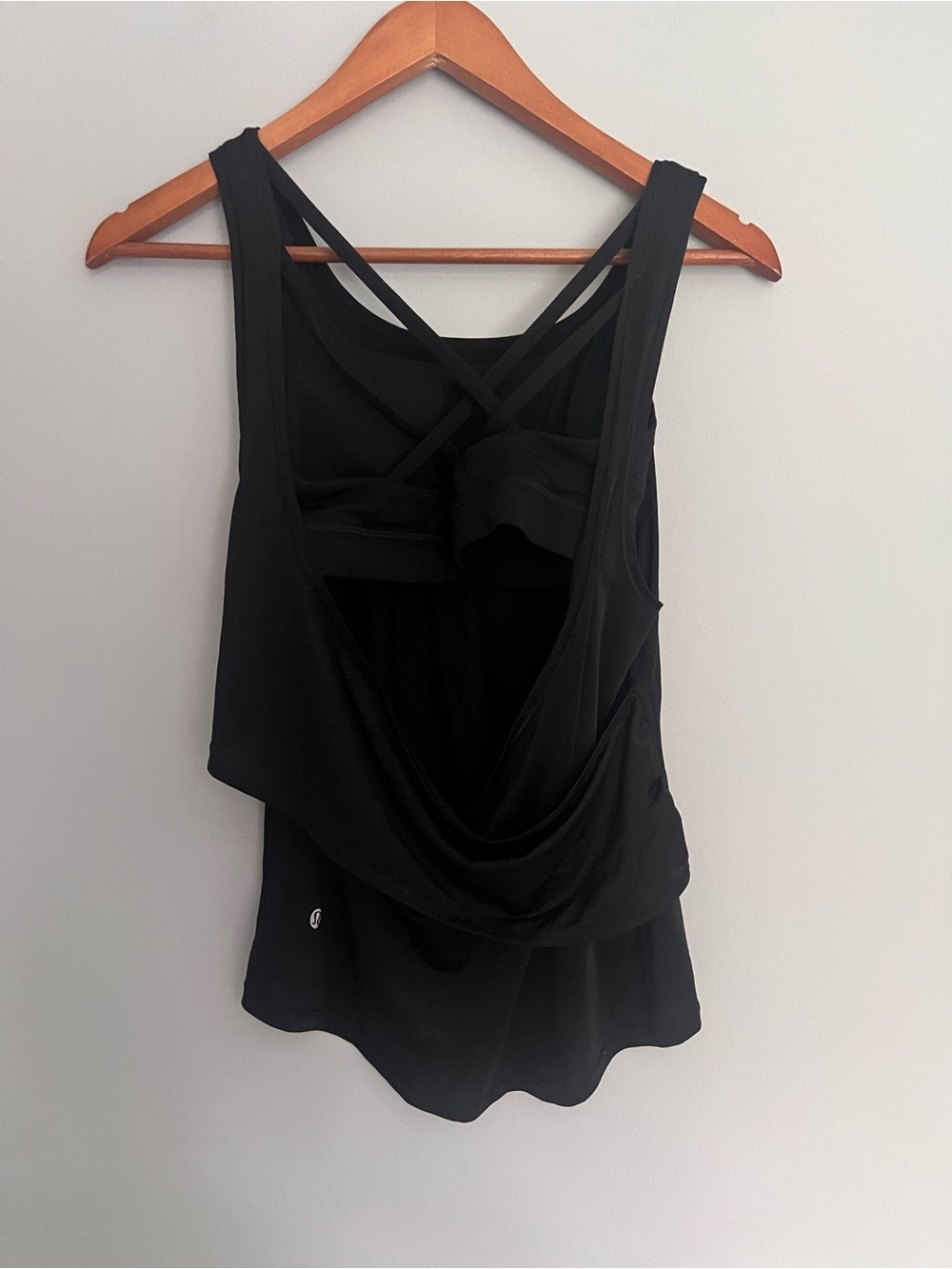 Lululemon Reenergized 2-in-1 Energy Bra Tank Black Size 2 - Picture 3 of 4